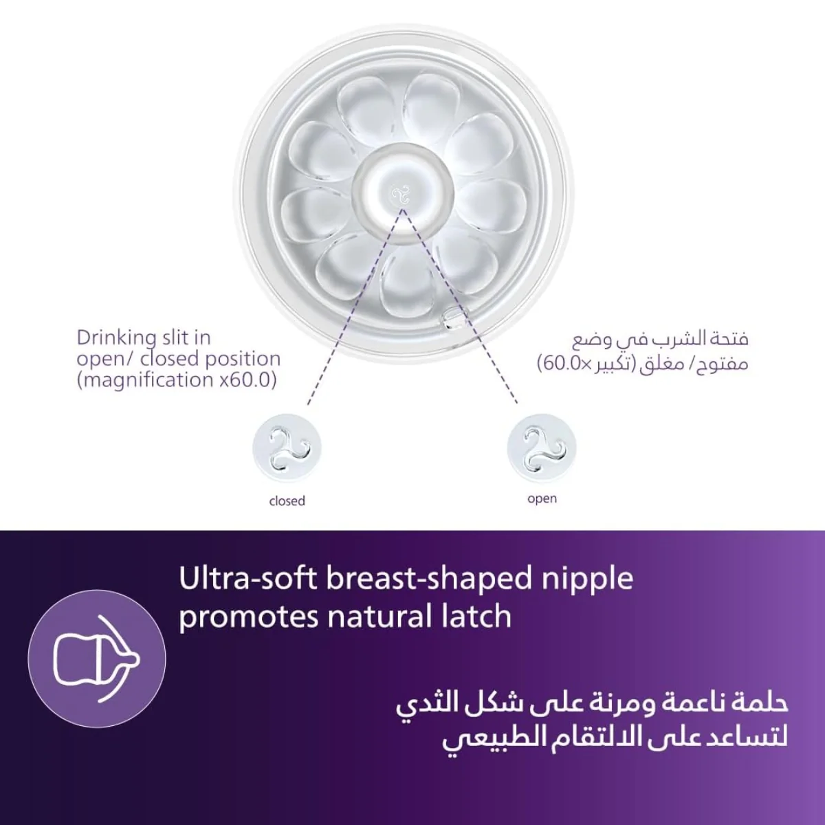 Philips Avent Natural 3.0 Feeding Newborn 4 Bottles Gift Set - Image 3