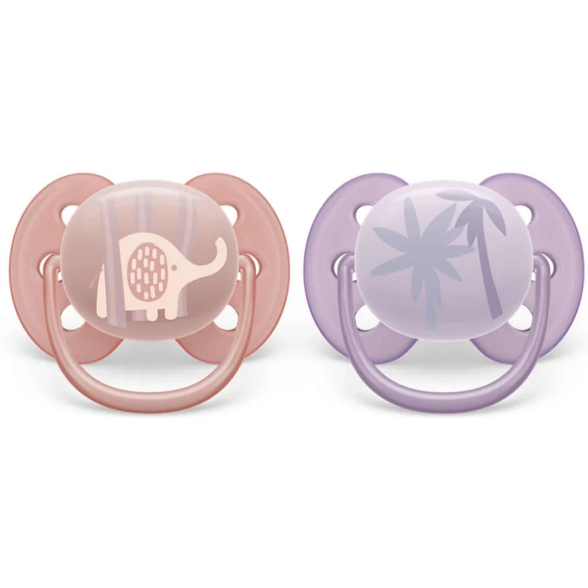 Philips Avent Ultra Soft Pacifier 0-6 Months Girl 2 Pack - Image 5