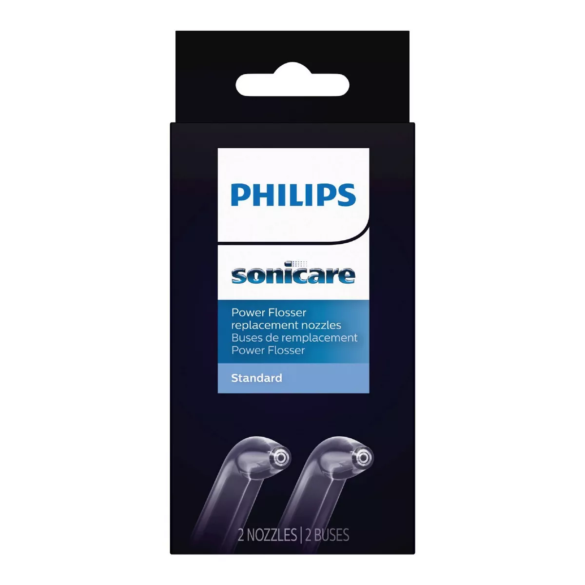Philips Sonicare Cordless Power Flosser Nozzles Standard HX3042/00 2 Pack - Image 2