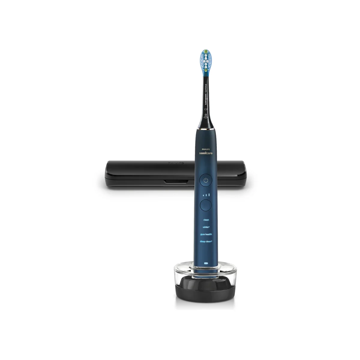 Philips Sonicare Electric Toothbrush Rechargeable Diamond Clean Special Edition 9000 Blue HX9911/92 - Image 2