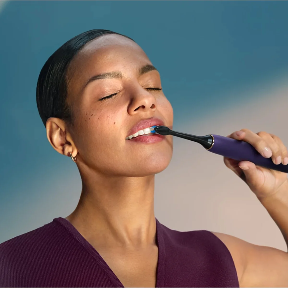 Philips Sonicare Electric Toothbrush Rechargeable Diamond Clean Special Edition 9000 Purple HX9911/95 - Image 4