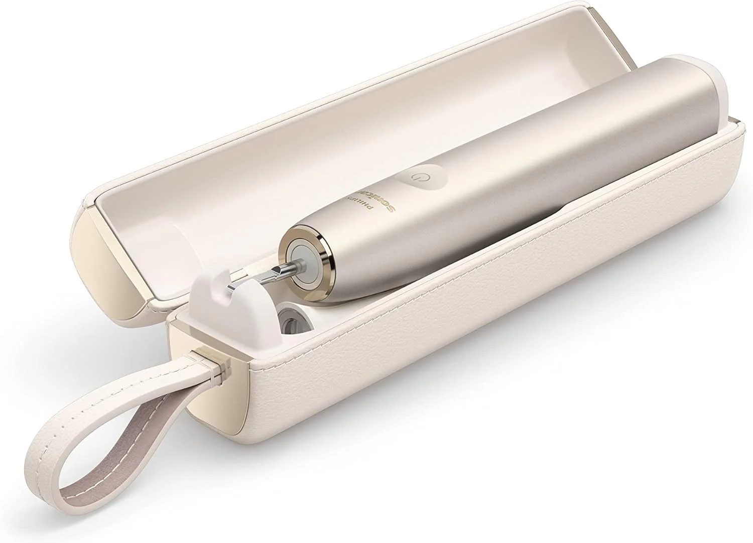 Philips Sonicare Electric Toothbrush Rechargeable Prestige With SenseIQ Champagne HX9992/21 - Image 4