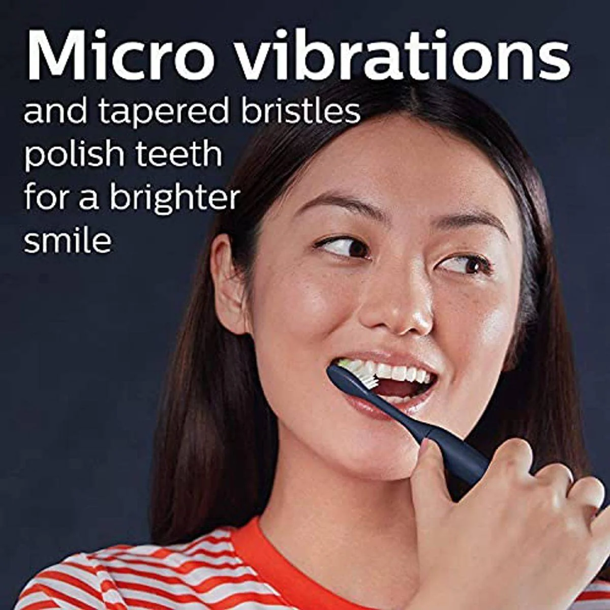 Philips Sonicare One Toothbrush Heads Midnight Blue BH1022/04 2 Pack - Image 9