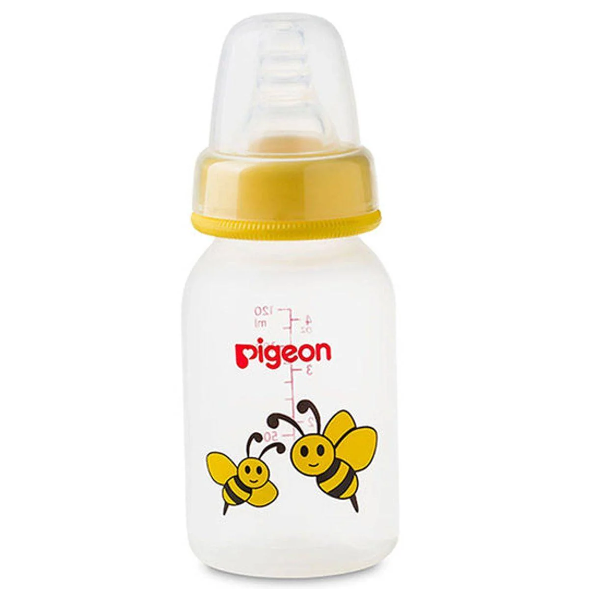 Pigeon Flexible Plastic Bottle Decorated 0 Months+ Animals 120ml