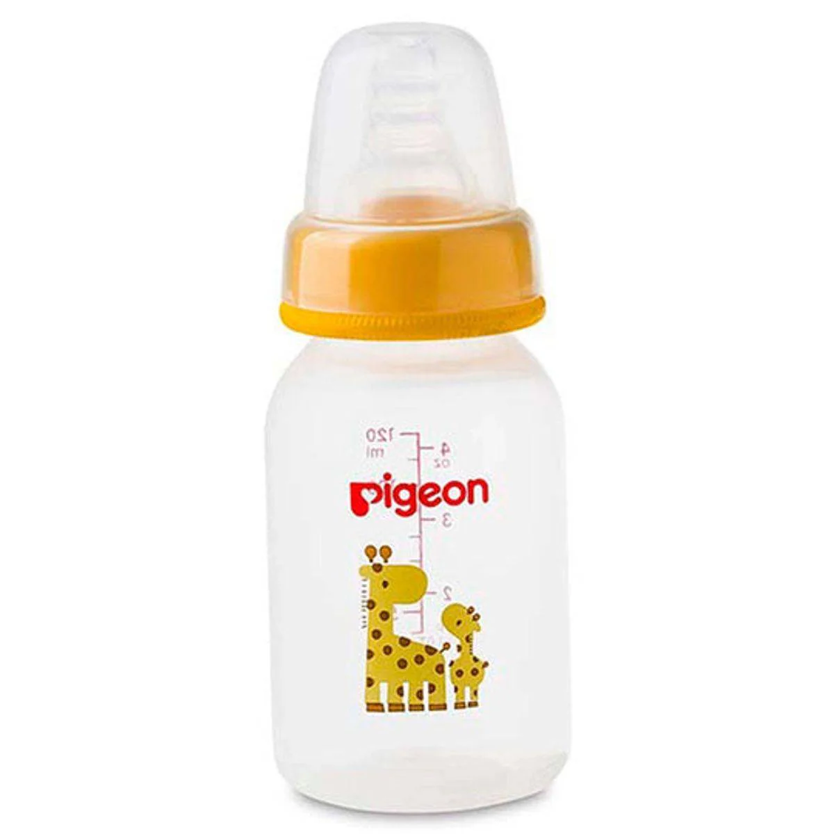 Pigeon Flexible Plastic Bottle Decorated 0 Months+ Animals 120ml - Image 3
