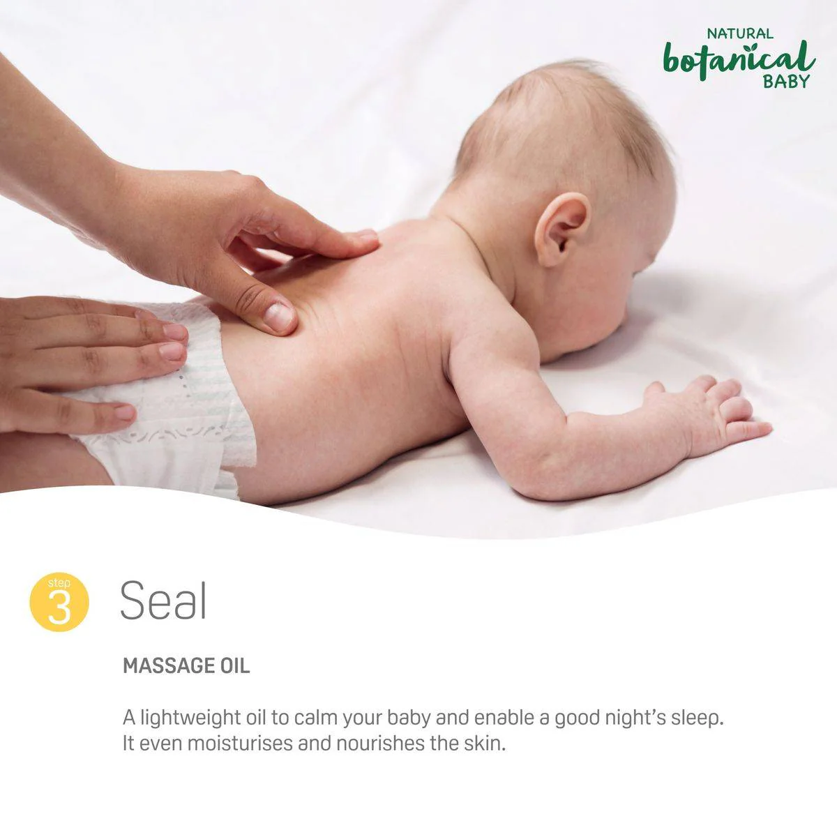 Pigeon Natural Botanical Baby Massage Oil 120ml - Image 5
