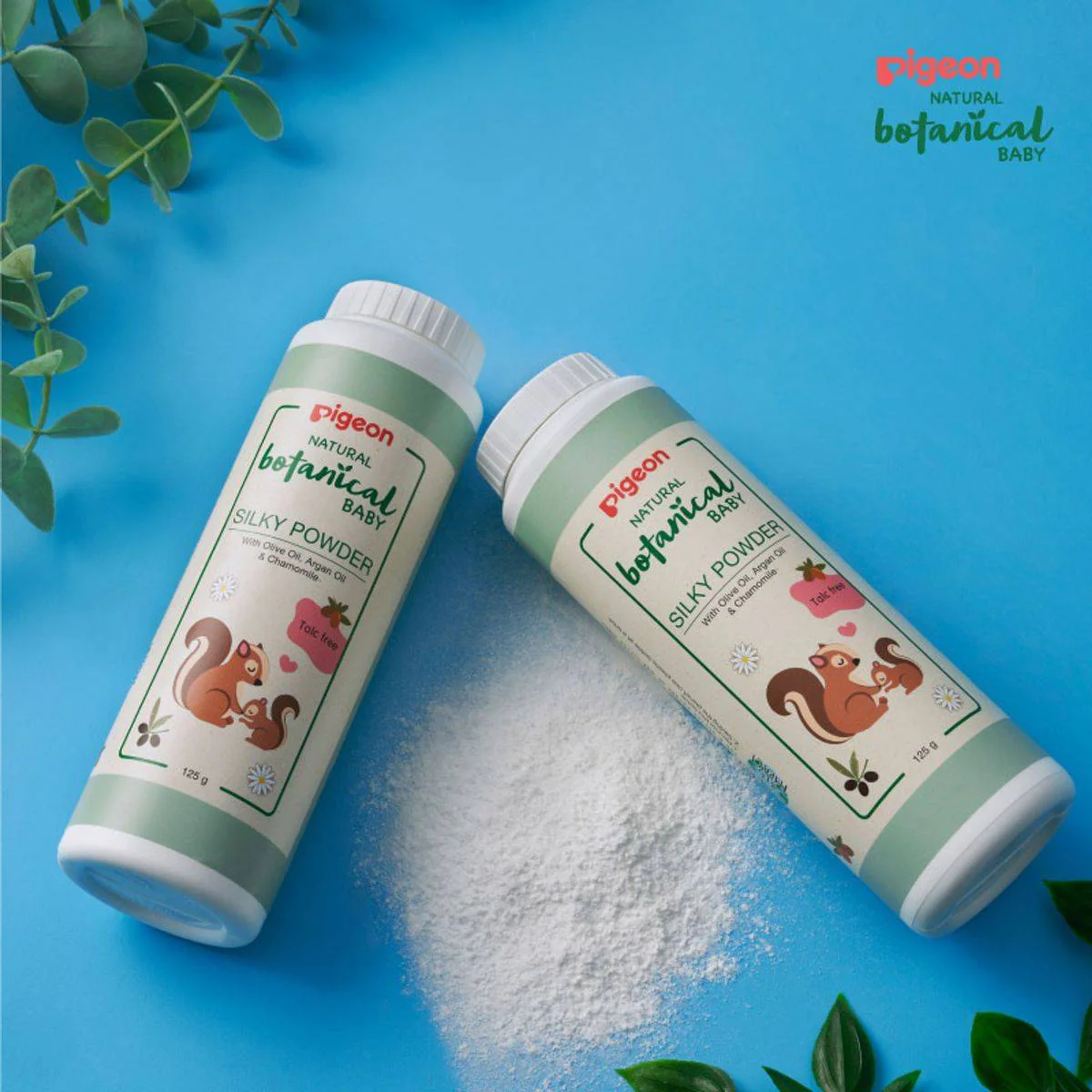 Pigeon Natural Botanical Baby Silky Powder 125g - Image 6