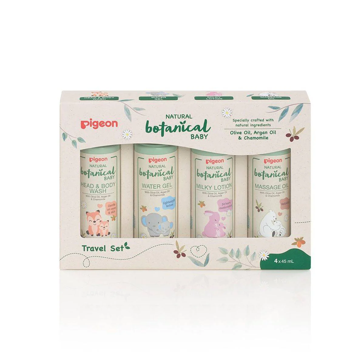 Pigeon Natural Botanical Baby Travel Set - Image 3