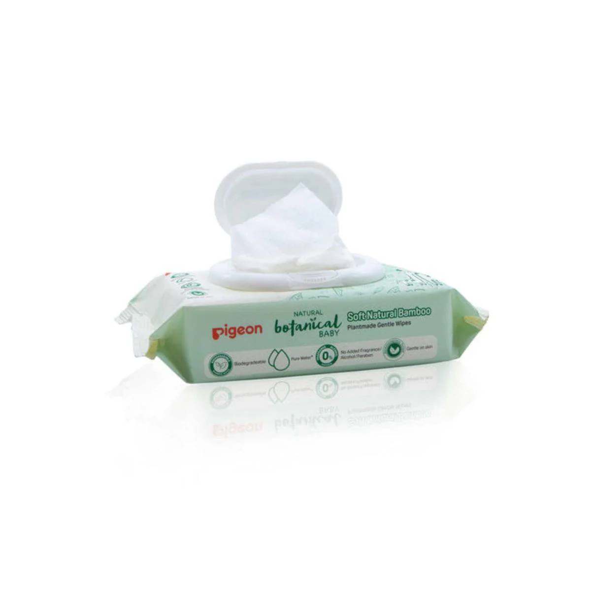 Pigeon Natural Botanical Baby Wipes 70 Sheets - Image 2