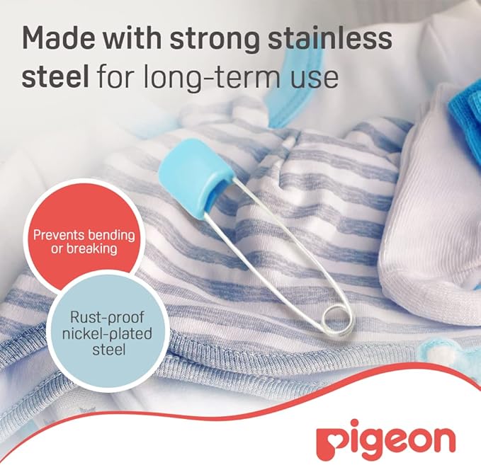 Pigeon Safety Pins Large 6 Pack - Image 2