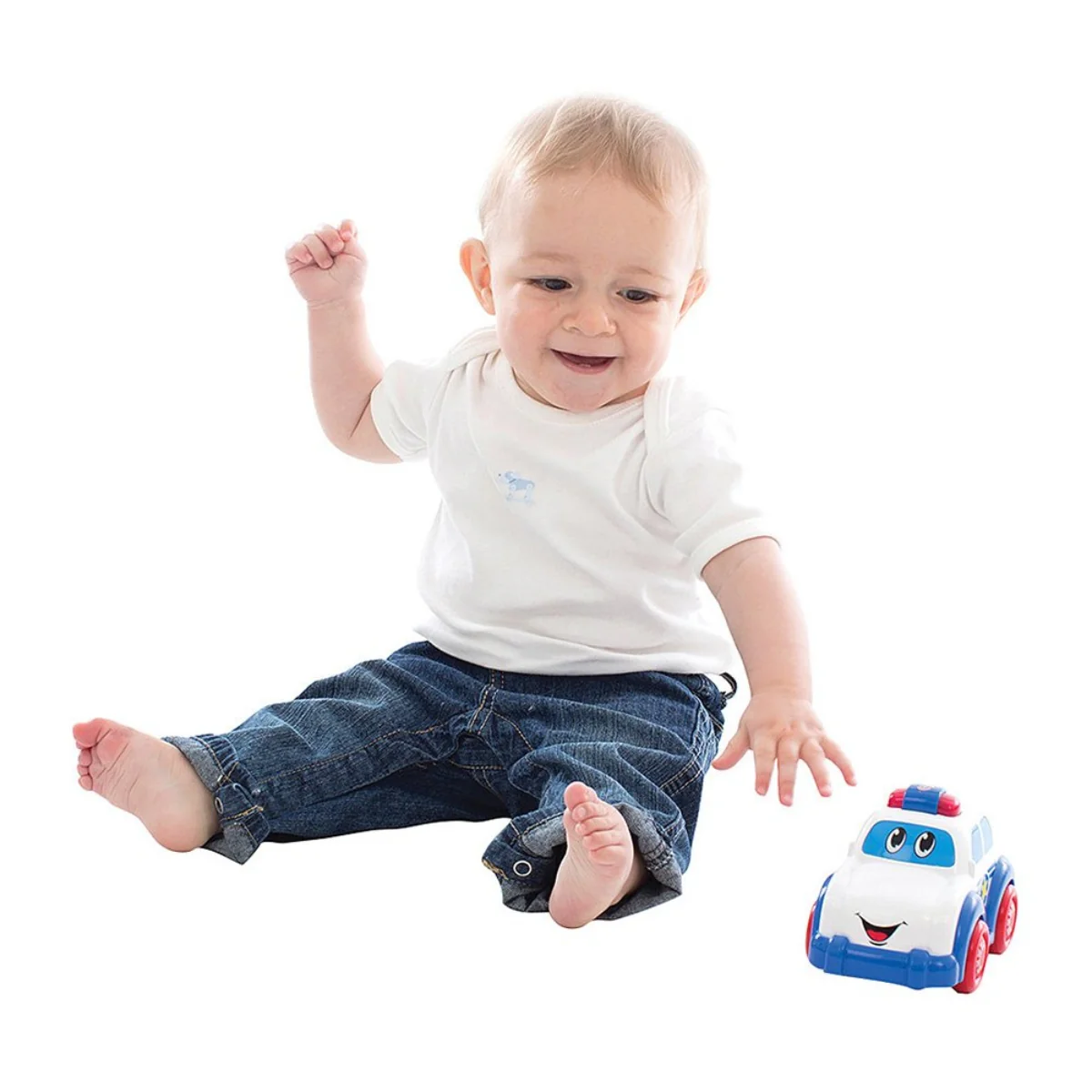 Playgro Lights & Sounds Police Truck Toy 1-3 Years+ Toy - Image 3