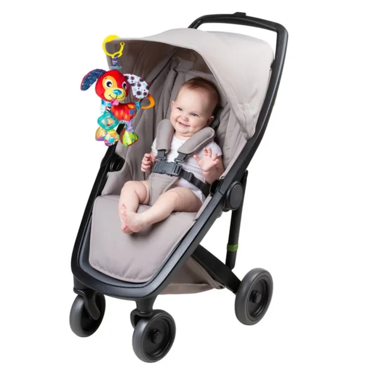 Playgro On The Go Activity Friend Penny Puppy 0 Month+ Clip-On Toy - Image 4