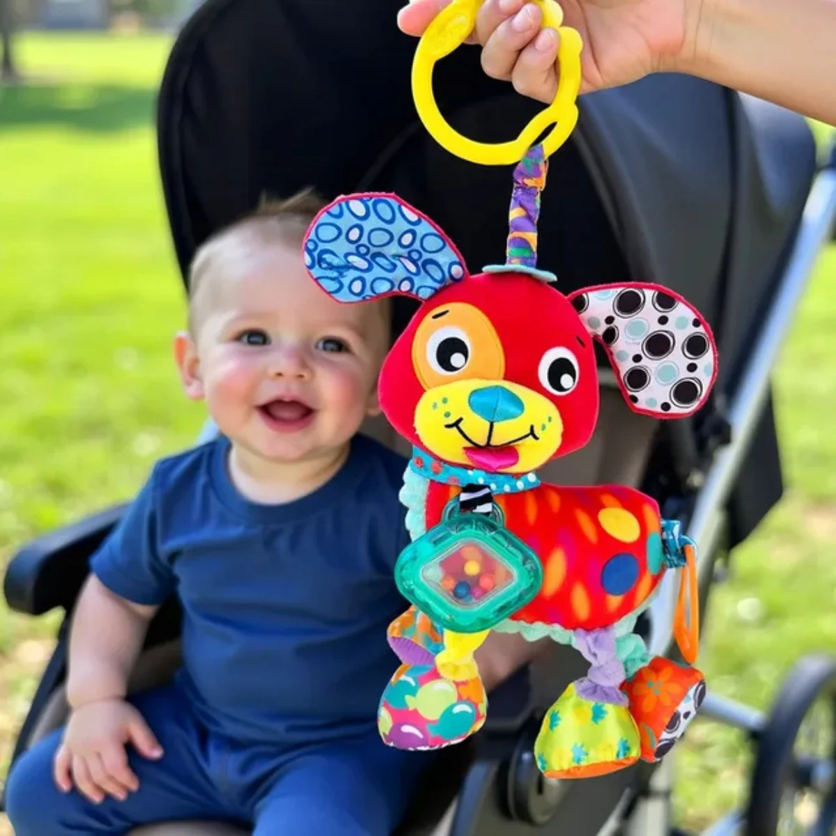 Playgro On The Go Activity Friend Penny Puppy 0 Month+ Clip-On Toy - Image 7