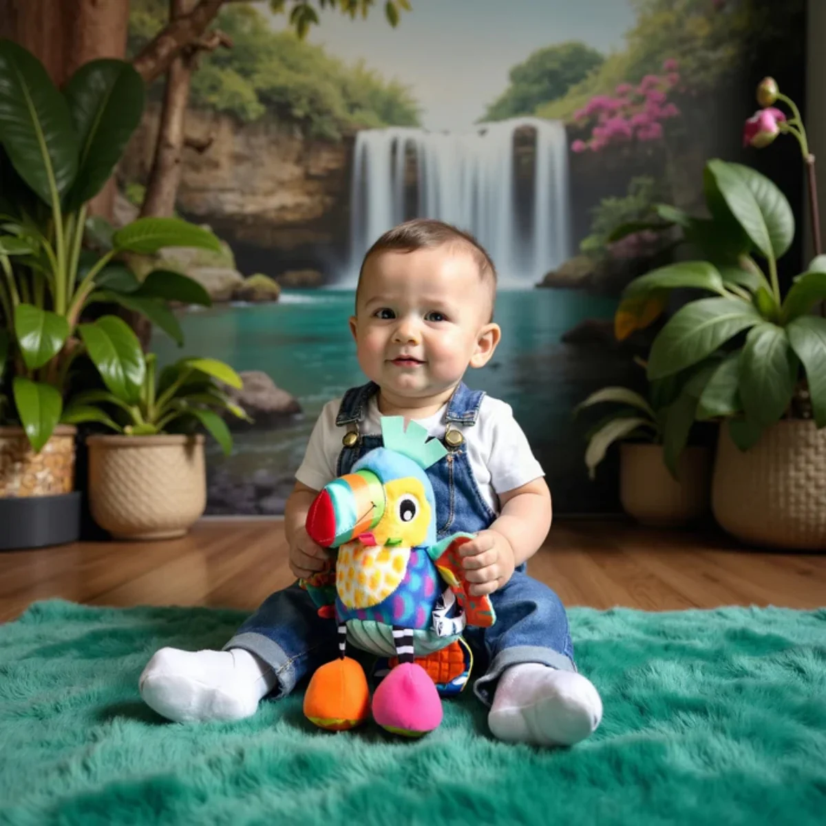 Playgro On The Go Activity Friend Tamika Toucan 0 Month+ Clip-On Toy - Image 4