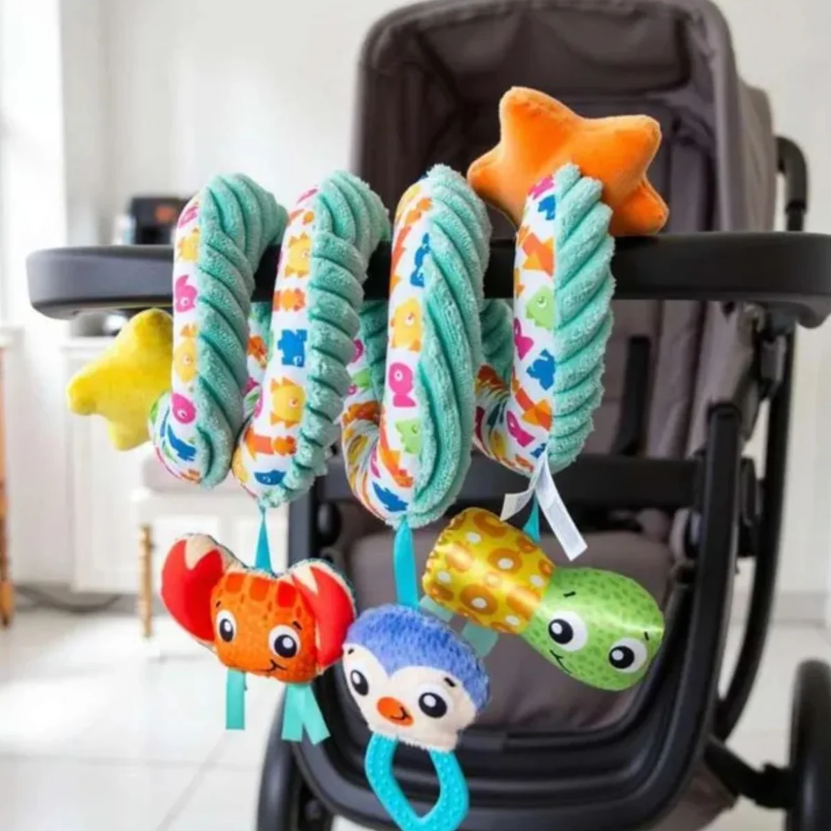 Playgro On The Go Ocean Adventure Twirly Whirly 0 Month+ Clip-On Toy - Image 7