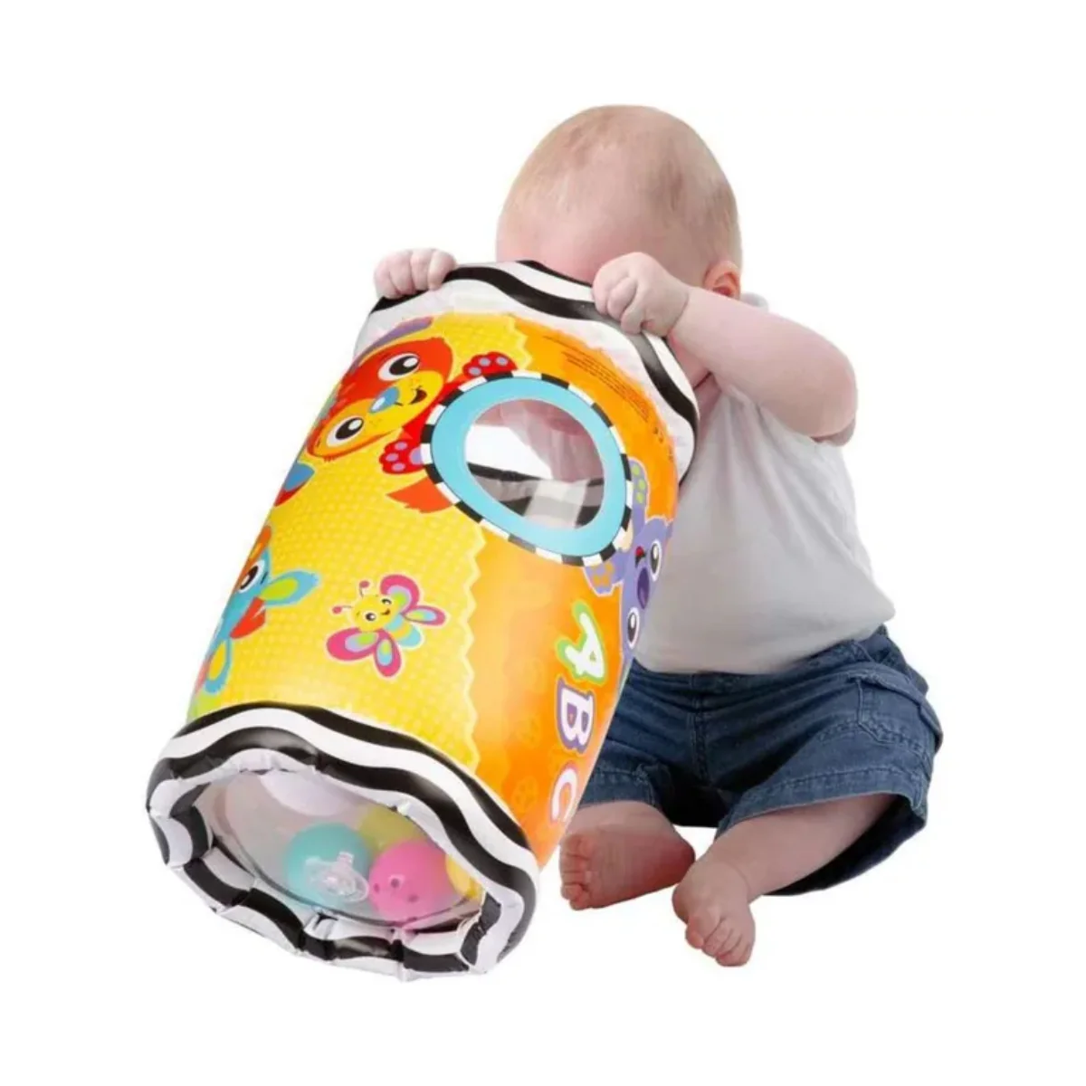 Playgro Peek & Play Roller 6 Months+ Crawling Toy - Image 5