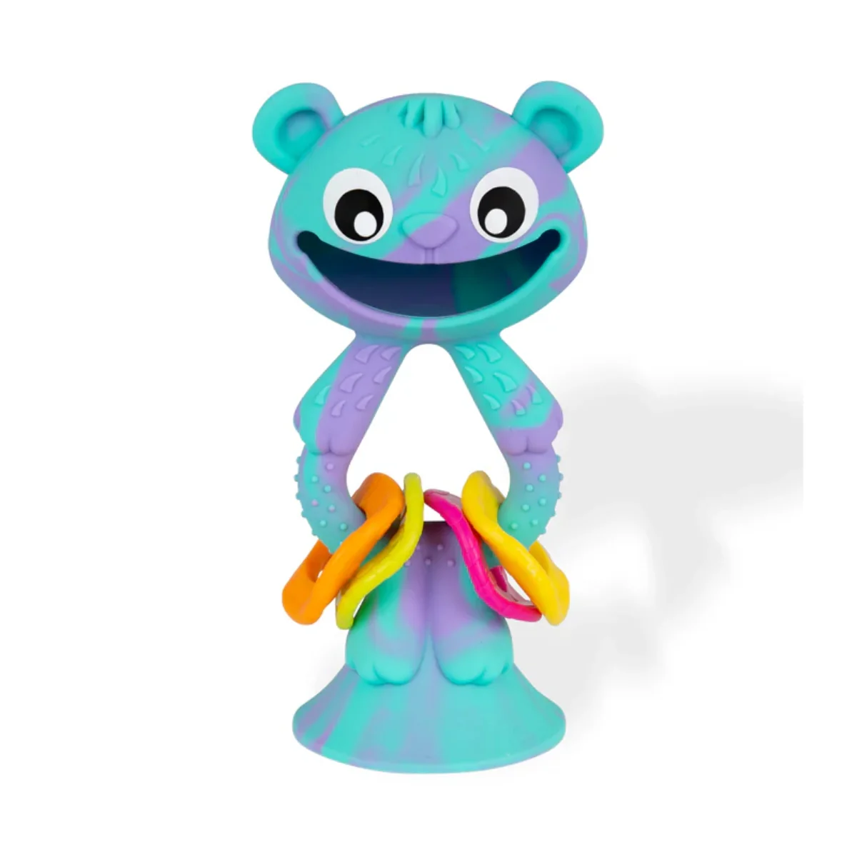 Playgro Rattle & Teether Wobble Buddy Rattle Bear 6 Months+ - Image 2