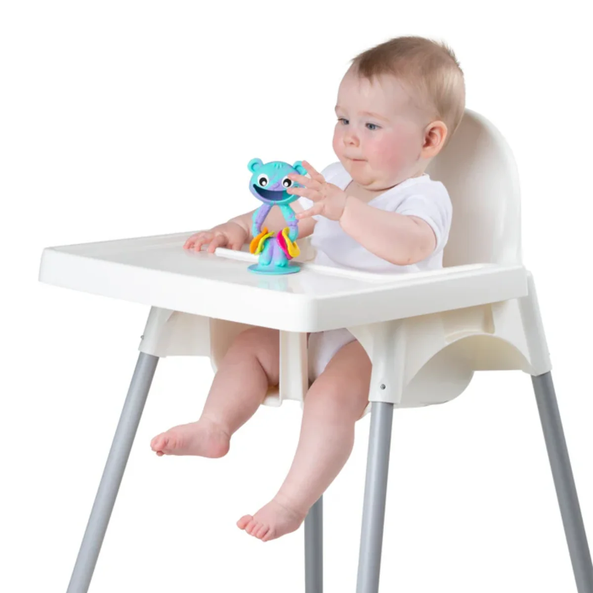 Playgro Rattle & Teether Wobble Buddy Rattle Bear 6 Months+ - Image 5