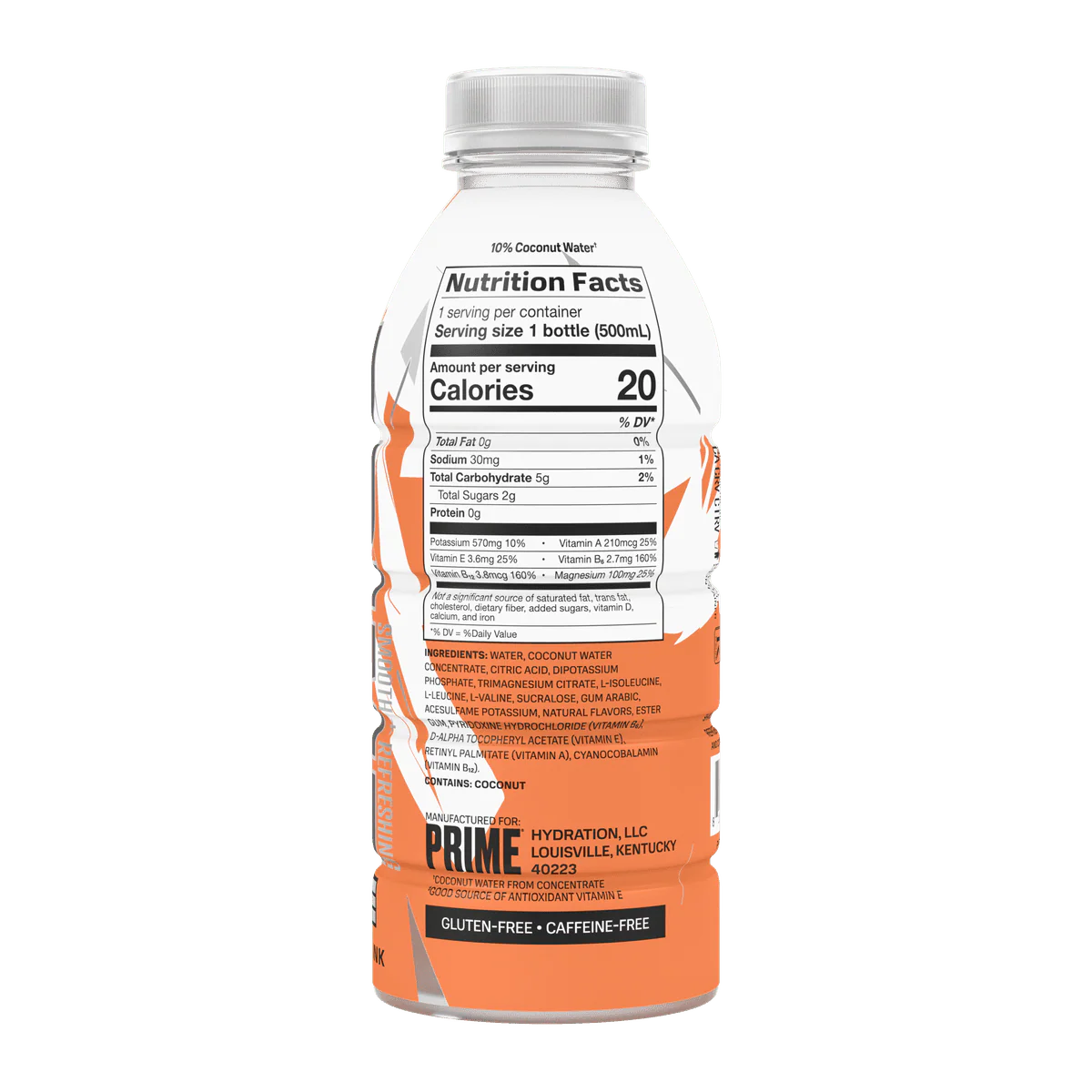 Prime Hydration Ice Drink Orange 500ml - Image 2