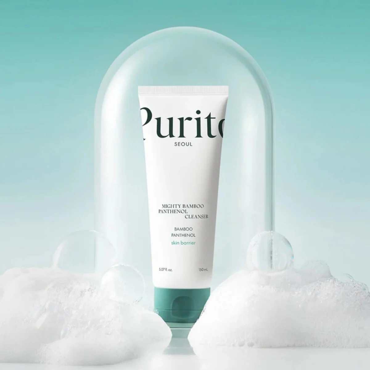 Purito Seoul Mighty Bamboo Panthenol Cleanser 150ml - Image 4
