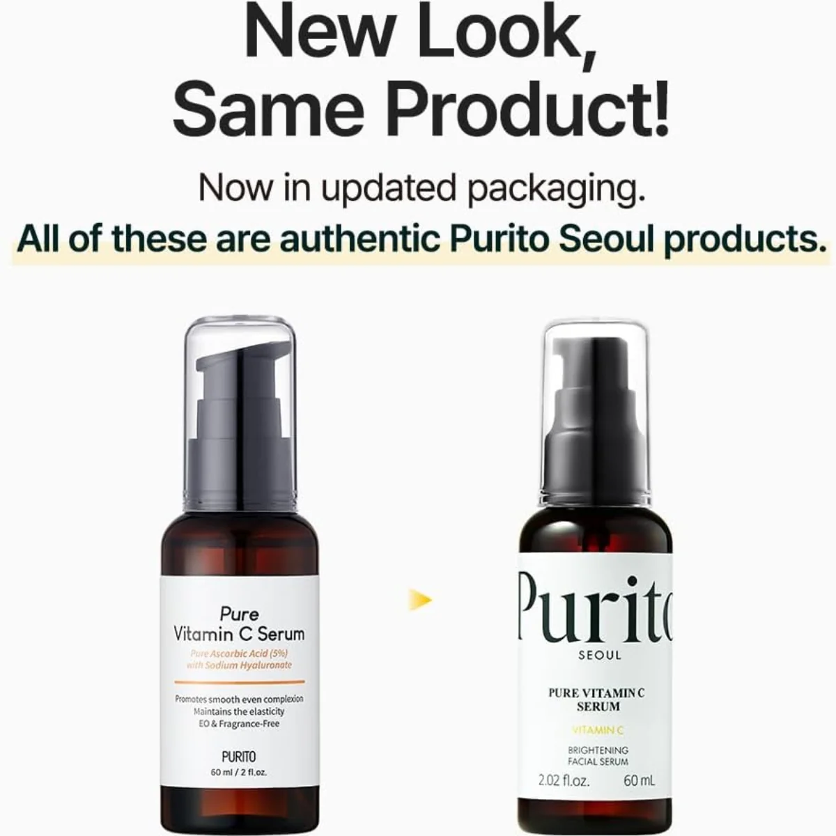 Purito Seoul Pure Vitamin C Serum 60ml - Image 3