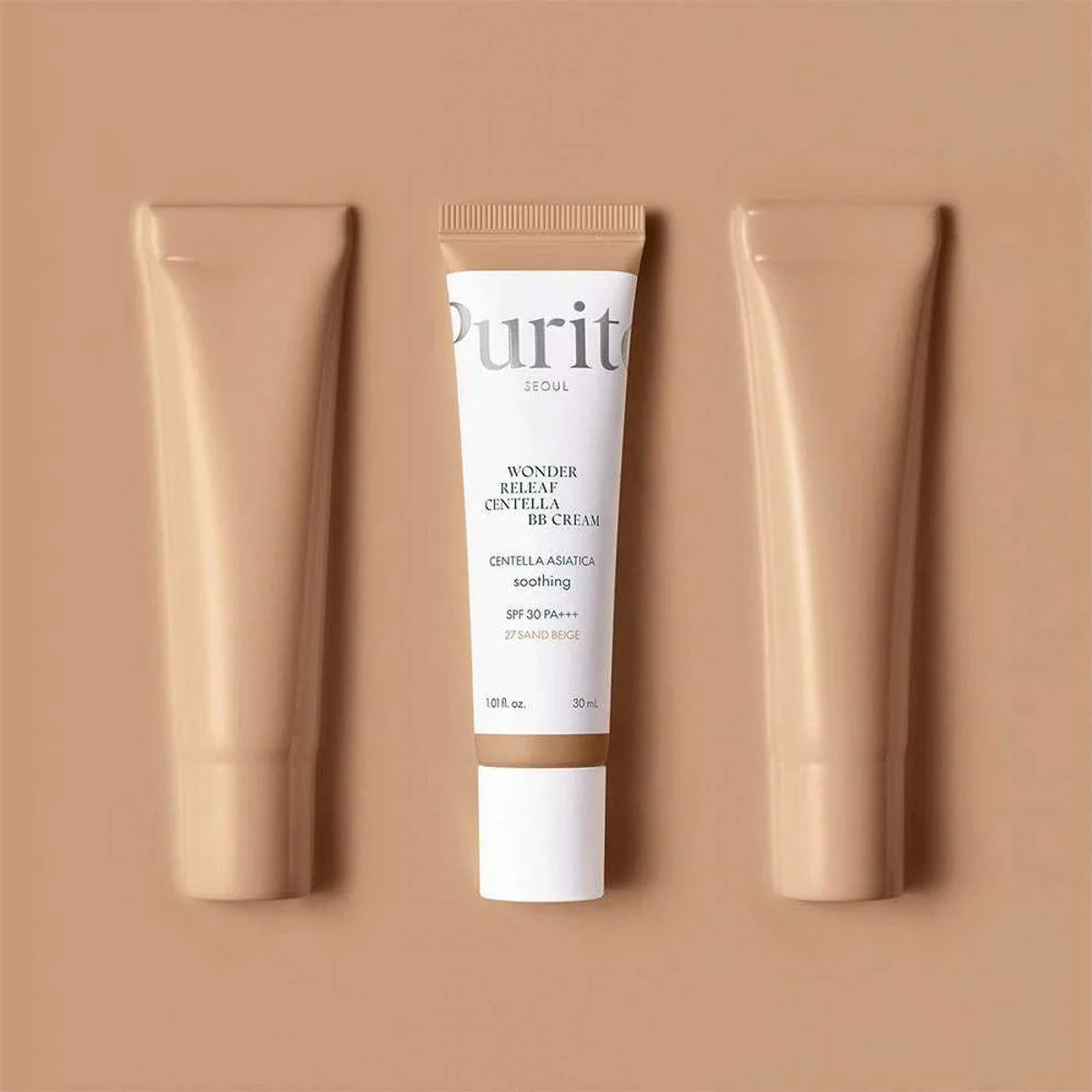 Purito Seoul Wonder Releaf Centella BB Cream SPF30 27 Sand Beige 30ml - Image 3