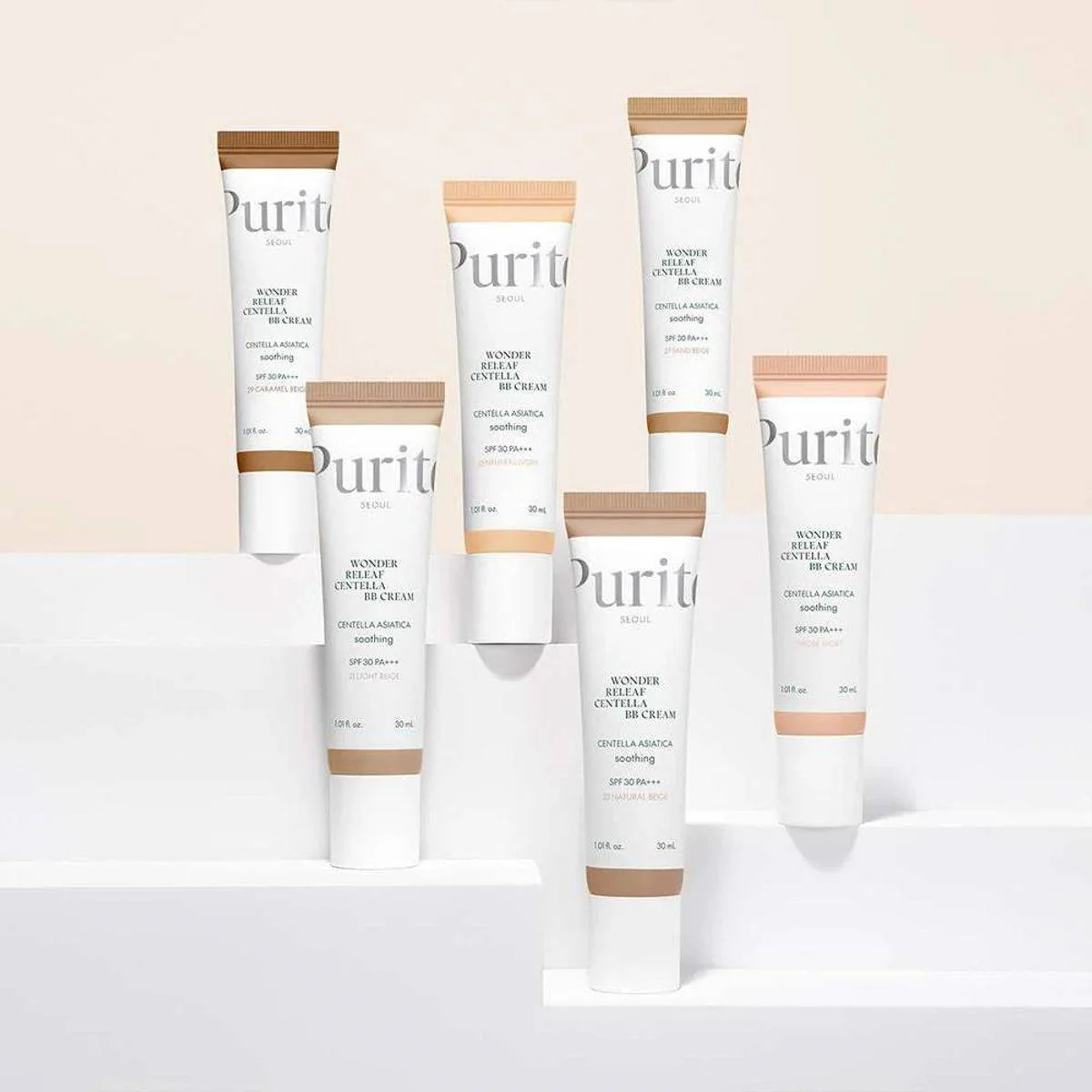 Purito Seoul Wonder Releaf Centella BB Cream SPF30 27 Sand Beige 30ml - Image 5