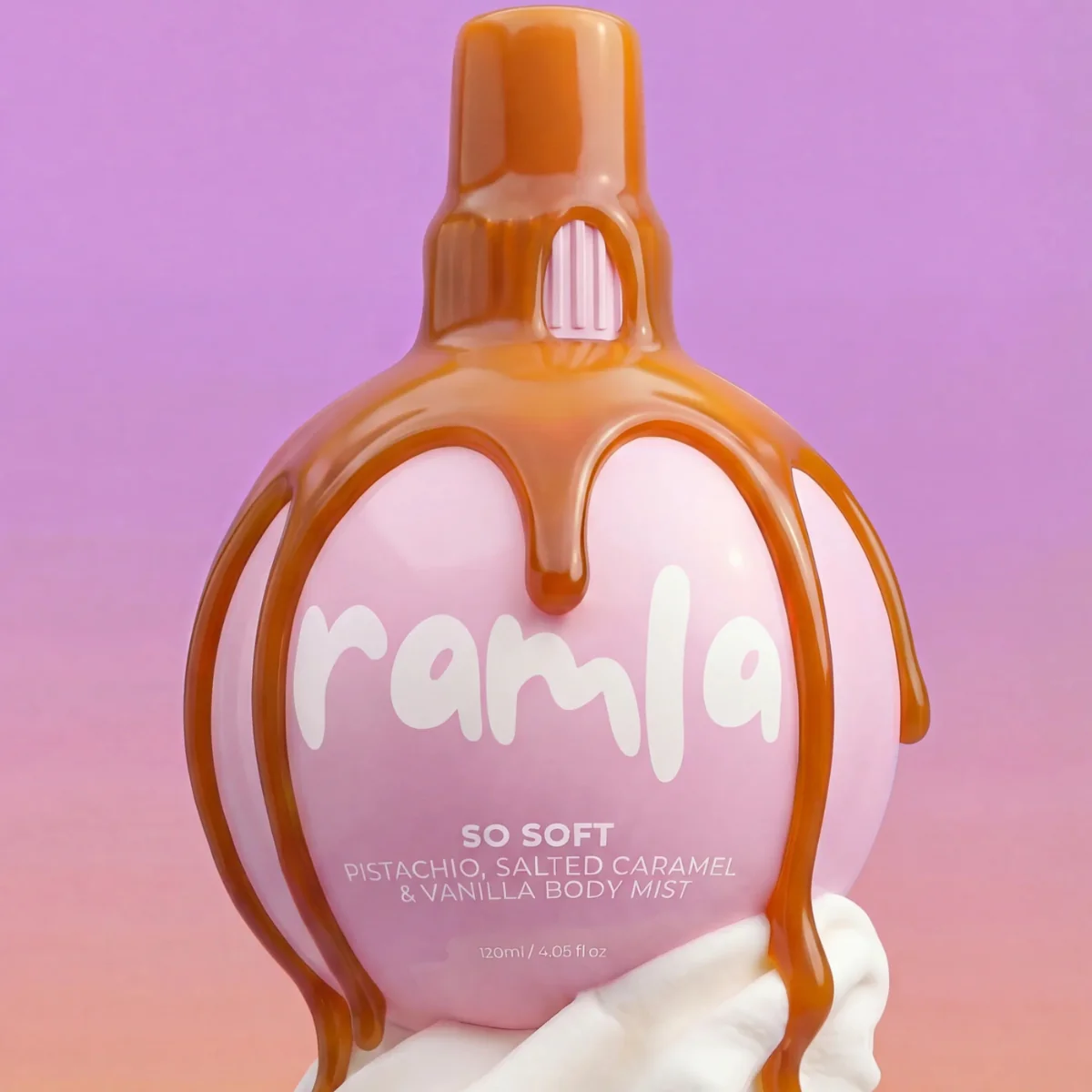 Ramla Body Body Mist So Soft Pistachio Salted Caramel & Vanilla 100ml - Image 6