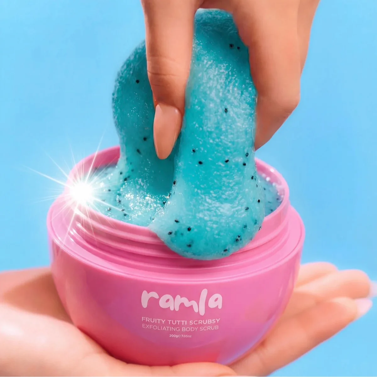 Ramla Body Exfoliating Body Scrub Fruity Tutti Scrubsy 200g - Image 2