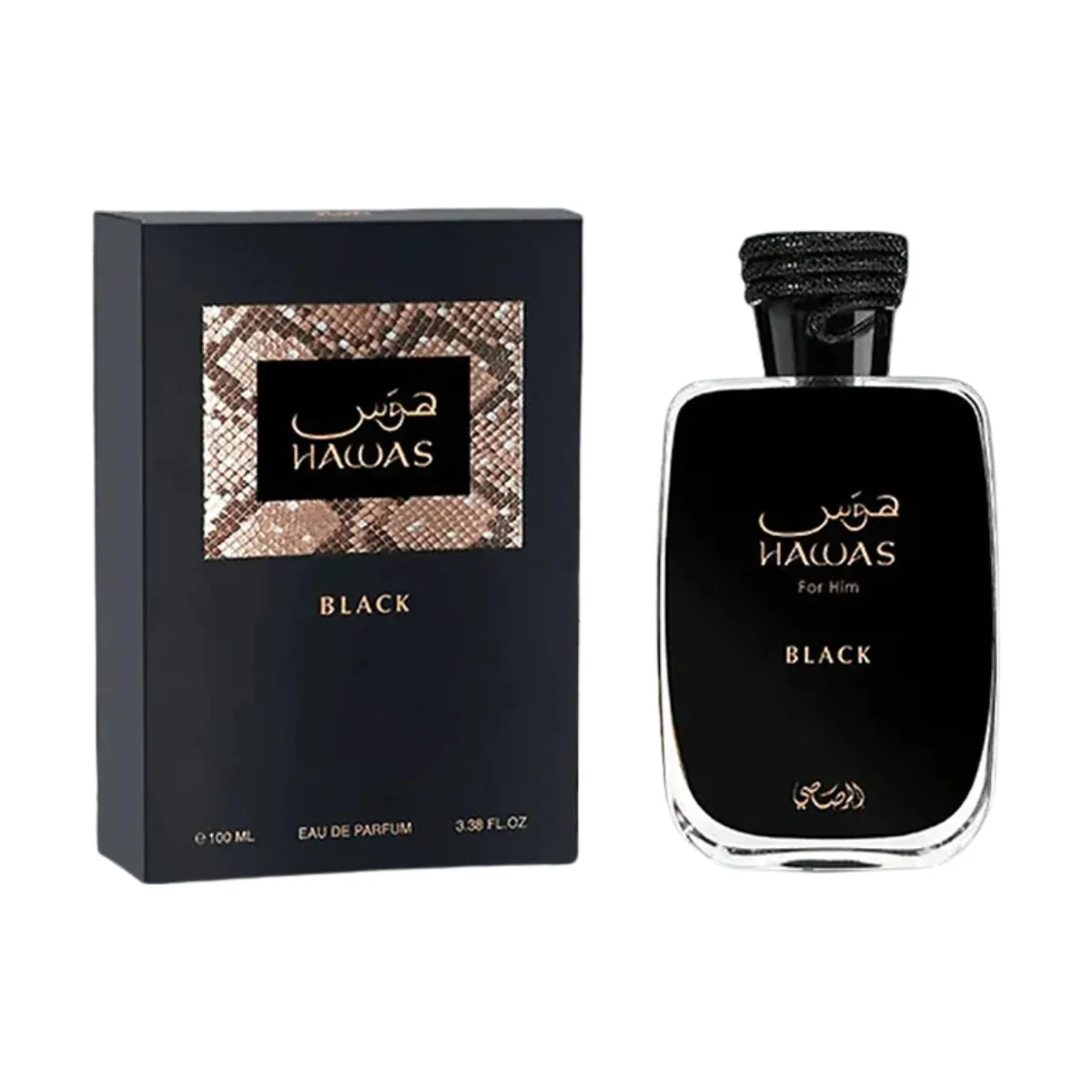 Rasasi Hawas Black Eau de Parfum 100ml - Image 2