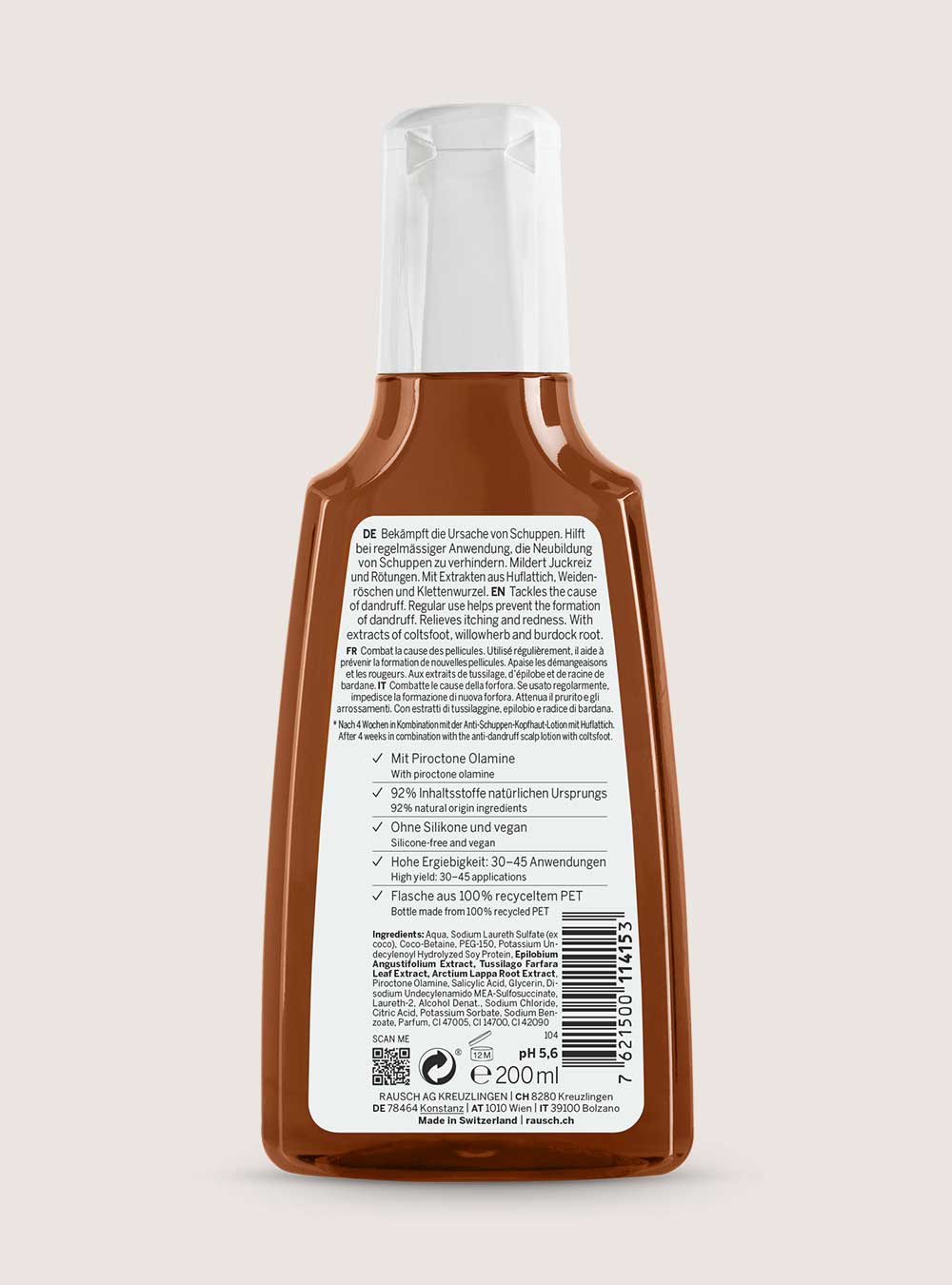 Rausch Coltsfoot Shampoo 200ml - Image 5