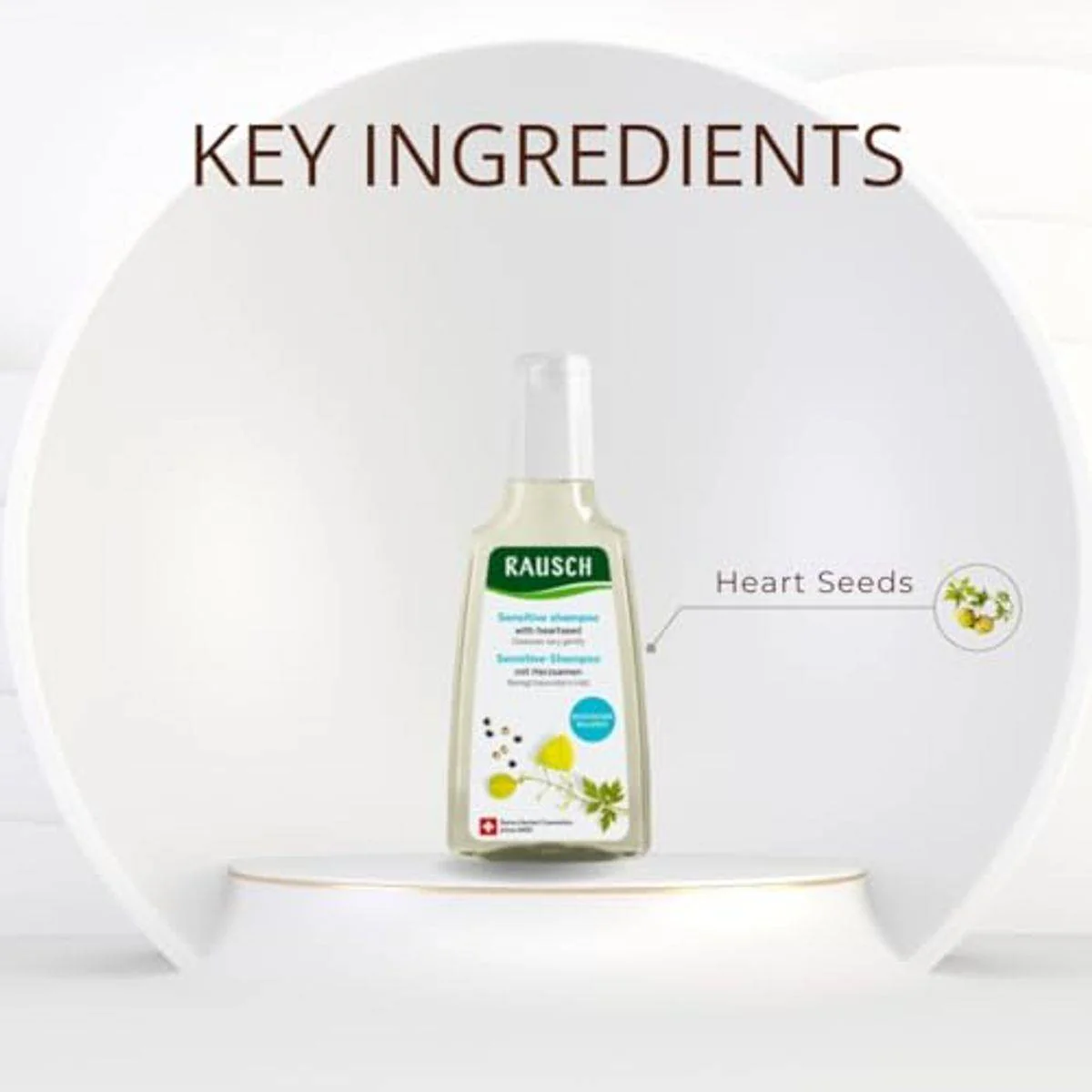 Rausch Heart Seed Sensitive Shampoo 200ml - Image 8