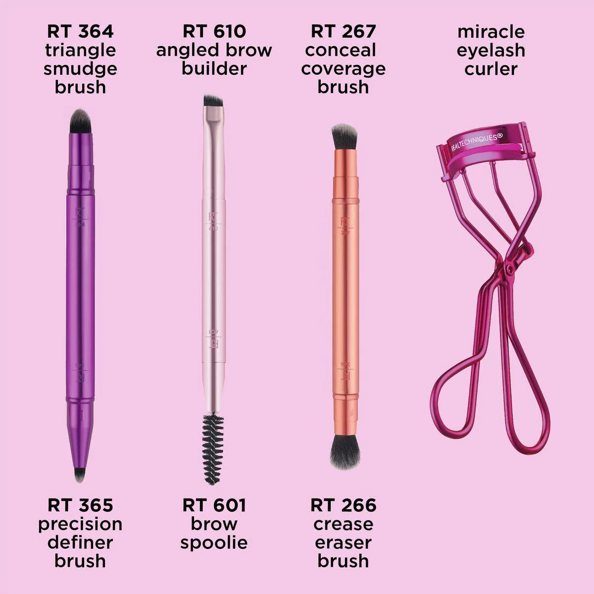 Real Techniques Double Time Brush + Lash Set - Image 3