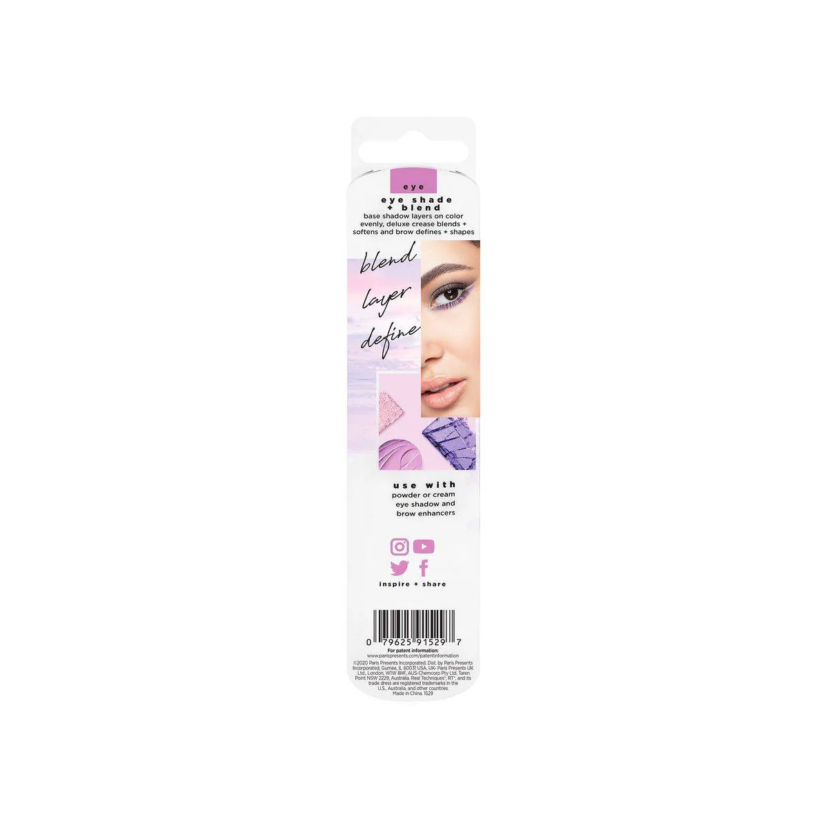 Real Techniques Makeup Brush Eye Shade Blend Trio - Image 5