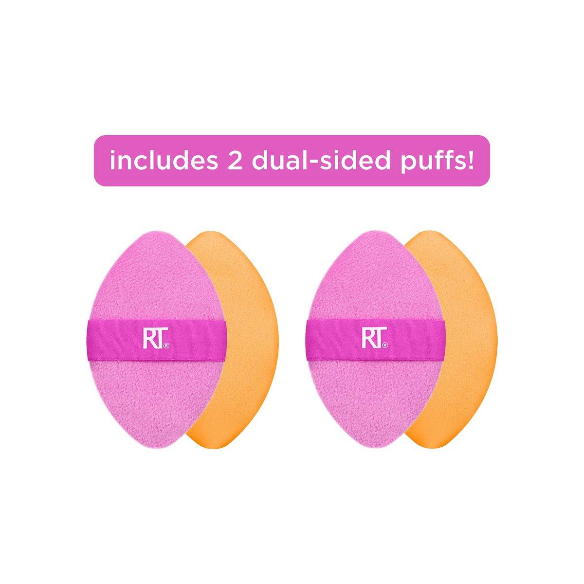 Real Techniques Miracle 2 in 1 Powder Puff Duo - Image 14