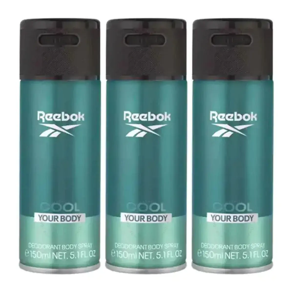 Reebok Cool Your Body Deodorant Body Spray 150ml - Image 2