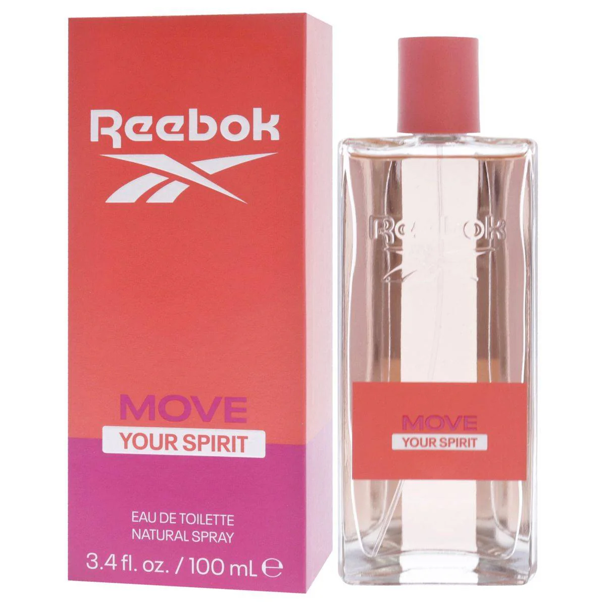Reebok Move Your Spirit Women Eau de Toilette 100ml - Image 2