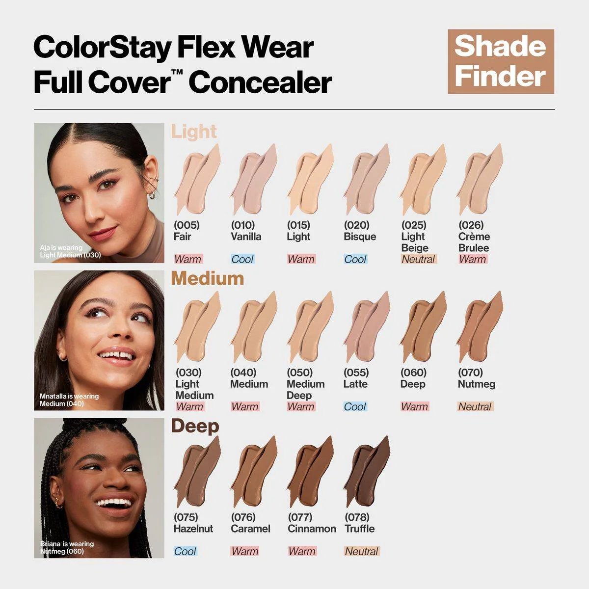 Revlon ColorStay Concealer Flex Wear Full Cover 015 Light - Image 9