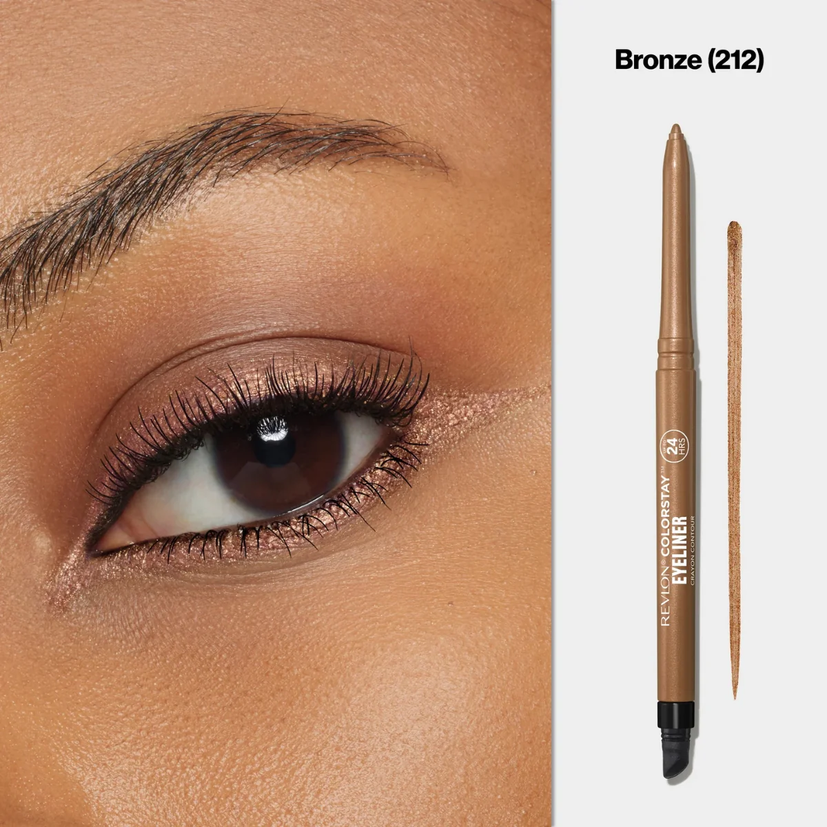 Revlon ColorStay Eyeliner Pencil Crayon Contour 212 Bronze 0.28g - Image 4