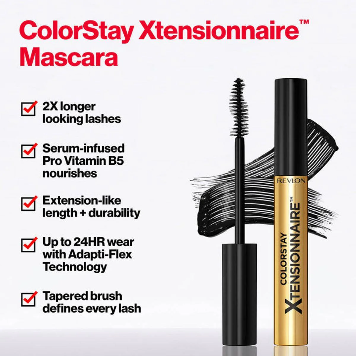 Revlon ColorStay Mascara Xtensionnaire Blackest Black - Image 2