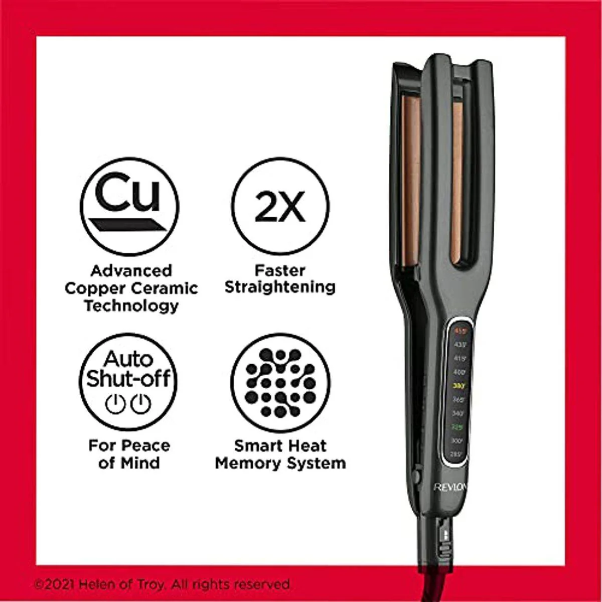 Revlon Hair Straightener Double Straight RVST2204ARB - Image 4