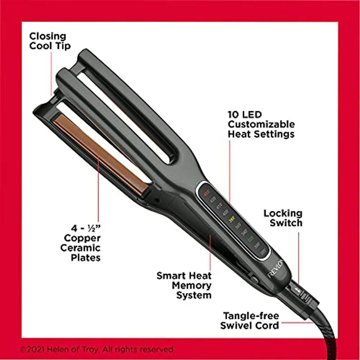 Revlon Hair Straightener Double Straight RVST2204ARB - Image 5