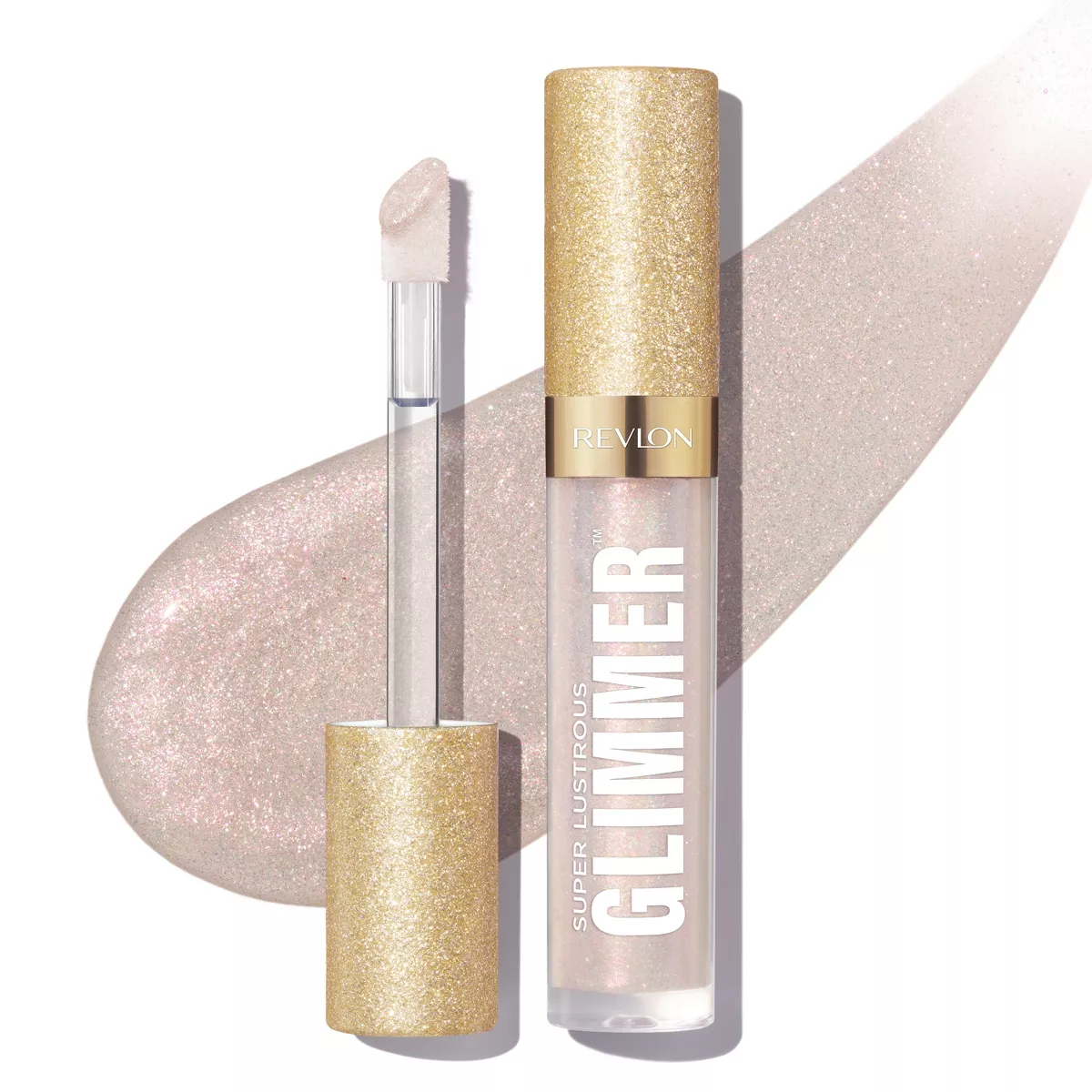 Revlon Super Lustrous Glimmer Gloss 001 Diamond Drama 3.8ml - Image 2
