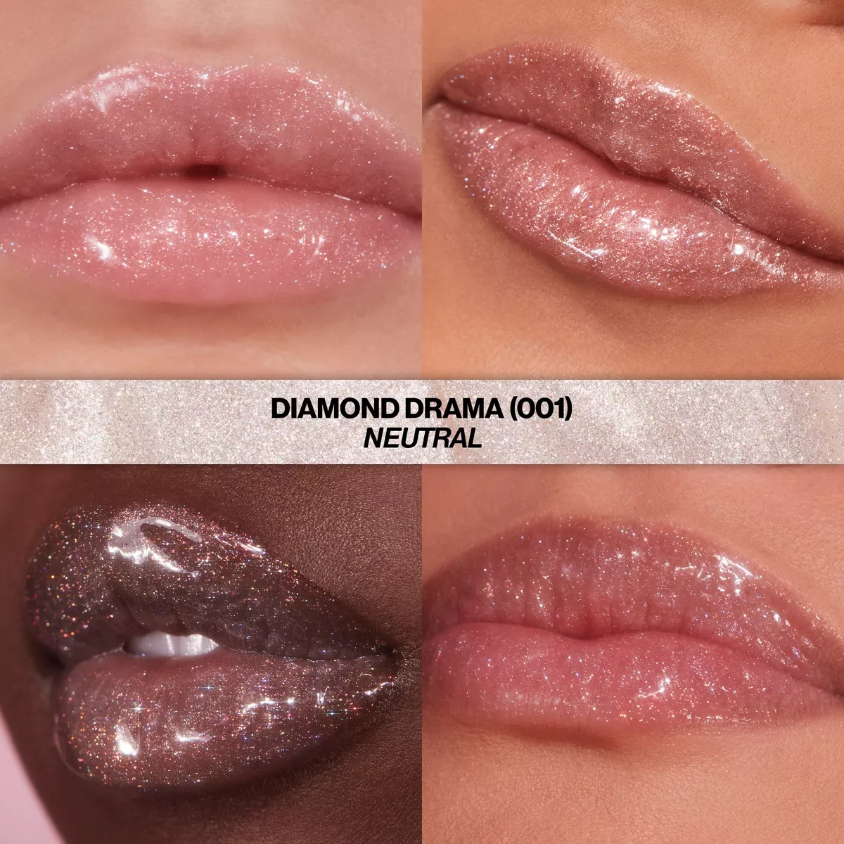 Revlon Super Lustrous Glimmer Gloss 001 Diamond Drama 3.8ml - Image 4
