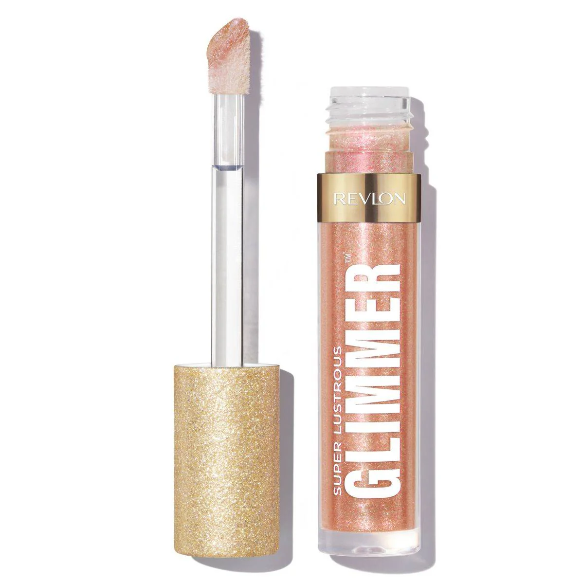 Revlon Super Lustrous Glimmer Gloss 004 Happy Hour 3.8ml - Image 2