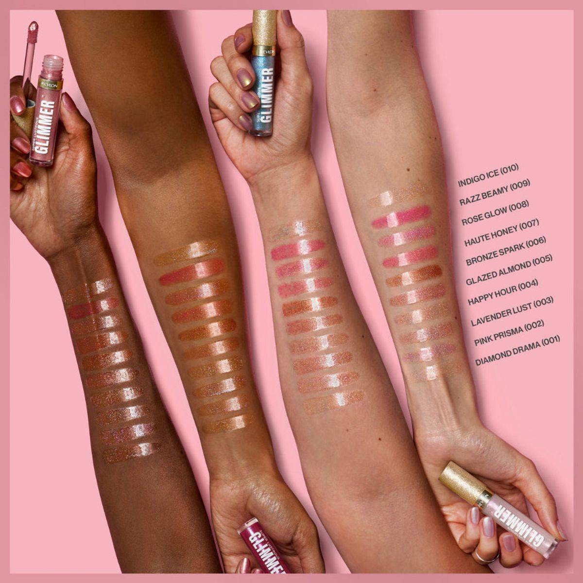 Revlon Super Lustrous Glimmer Gloss 004 Happy Hour 3.8ml - Image 7