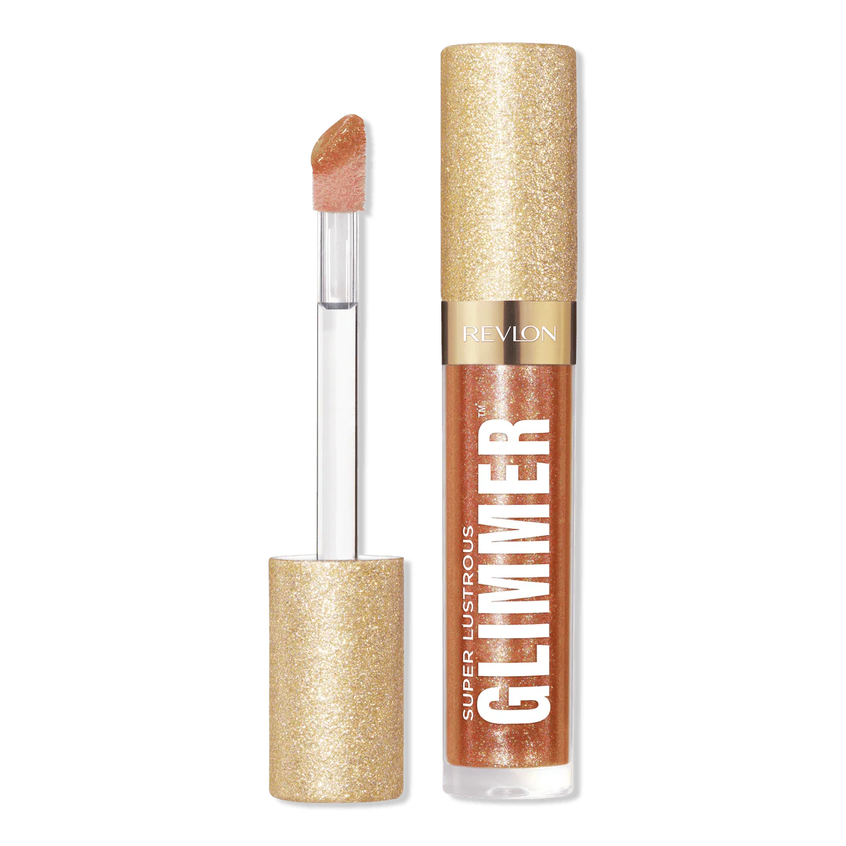 Revlon Super Lustrous Glimmer Gloss 006 Bronze Spark 3.8ml - Image 2