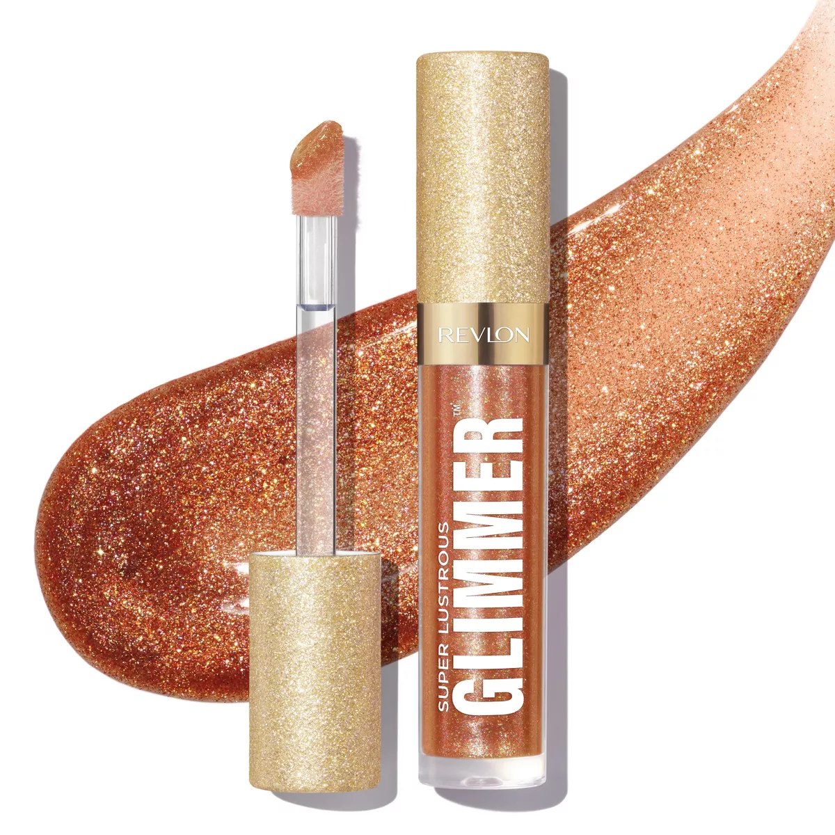 Revlon Super Lustrous Glimmer Gloss 006 Bronze Spark 3.8ml - Image 3