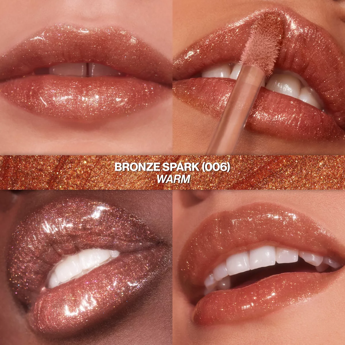 Revlon Super Lustrous Glimmer Gloss 006 Bronze Spark 3.8ml - Image 5