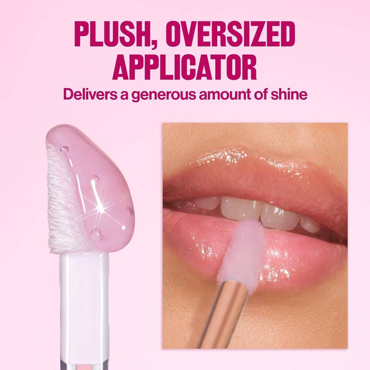 Revlon Super Lustrous Glimmer Lip Oil 001 Candy Hearts 3.8ml - Image 4